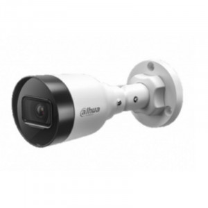 DAHUA DH-IPC-HFW1230S1P-0360B-S6 Уличная цилиндрическая IP-видеокамера 2Мп, 1/2.8” CMOS, объектив 3.6мм, детектор человка, ИК-подсветка до 30м, IP67,  корпус: металл, пластик