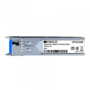 ORIGO OFM330R/10KM/A1A WDM SFP-трансивер, 1000Base-BX-U (Simplex LC), TX: 1310нм, RX: 1550нм, одномод, до 10км