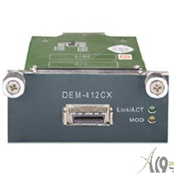 D-Link DEM-412CX/A1A PROJ Модуль для стекирования коммутаторов серии DGS-3610 с 1 портом 10GBase-CX4