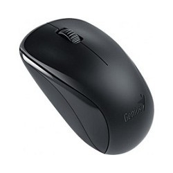 Genius NX-7000 G5 Hanger Black, 2.4Ghz wireless BlueEye mouse 1200 dpi powerful BlueEye AA x 1