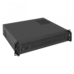 Exegate EX295925RUS Серверный корпус ExeGate Pro 2U380-03 <RM 19", высота 2U, глубина 380, БП 600RADS, USB3.0>