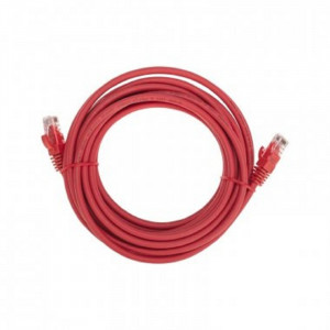 Rexant (02-0293-5) Патч-корд U/UTP, CAT 6, RJ45-RJ45, 26AWG, LSZH, красный, 5м