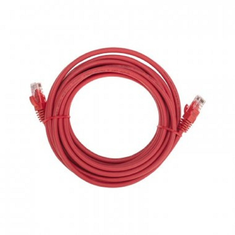 Rexant (02-0293-5) Патч-корд U/UTP, CAT 6, RJ45-RJ45, 26AWG, LSZH, красный, 5м