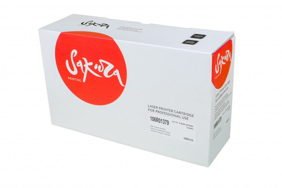 106R01379 Картридж Sakura для Xerox P3100 смарткарта в комплекте, черный, 4000 к.