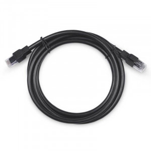 Cabeus PC-ARM-UTP-RJ45-Cat.6a-10m-PE Патч-корд U/UTP, категория 6a, 2xRJ45/8p8c, неэкранированный, армированный гофрированной стальной лентой, черный, РЕ, внешний, 10м