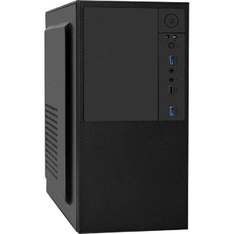 Exegate EX298006RUS Корпус Minitower BAA-308U2-AAA400 (mATX, БП AAA400 с вент. 8см, 1*USB+2*USB3.0, HD Audio, черный)