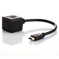 Rexant (17-6832) ПЕРЕХОДНИК шт.HDMI - 2гн.HDMI (провод) GOLD Rexant (17-6832) ПЕРЕХОДНИК шт.HDMI - 2гн.HDMI (провод) GOLD