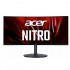 Монитор/ ACER XZ342CUS3BMIIPPHX 34'', ZeroFrame Yes, Curved 1500R Black, 21:9, VA, 3440x1440, 1 / 3ms, 320, HDR 400cd, 180Hz, 2xHDMI(2.0) + 2xDP(1.4) + Audio out, Speakers 2Wx2, sync: DP/HDMI FreeSync