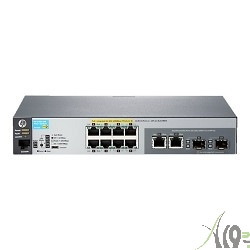 J9783A HP 2530-8 Switch (Managed, L2, 8*10/100 + 2*10/100/1000 or SFP, Fanless design, Rackmount 19”)
