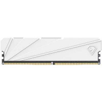 Модуль памяти DDR4 Netac Shadow II 16GB 3200MHz CL16 1.35V / NTSSD4P32SP-16W / White / with radiator