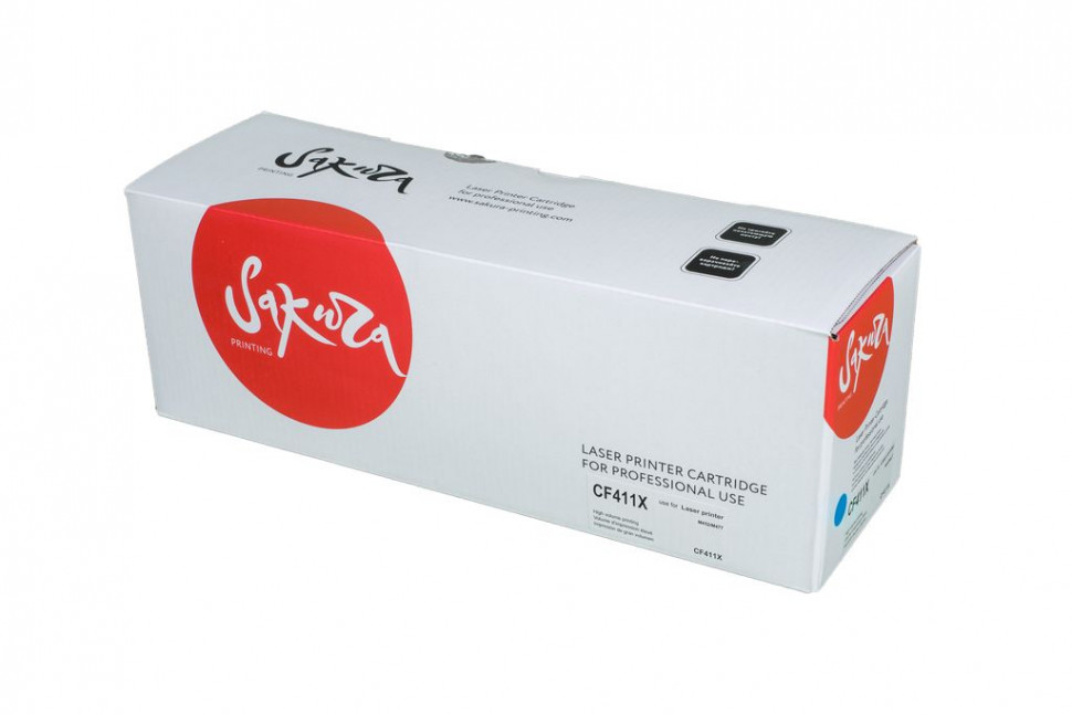 CF411X Картридж Sakura для HP CLJ Pro M452nw, M452dn, M477fnw, M477fdw, M477fdn, M377dw, синий, 5000 к.