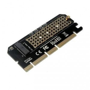 ORIENT C299E, Переходник PCI-E 16x->M.2 M-key NVMe SSD, тип 2230/2242/2260/2280 (30899)