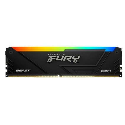 Память оперативная/ Kingston 32GB 3200MT/s DDR4 CL16 DIMM FURY Beast RGB