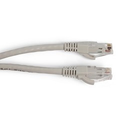 Hyperline PC-LPM-UTP-RJ45-RJ45-C6a-1M-LSZH-GY Патч-корд U/UTP, Cat.6a, 10G, LSZH, 1 м, серый