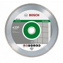 BOSCH Pf Ceramic 2608602202 Диск алмазный несегментный  125 х 22 мм (1 шт.)