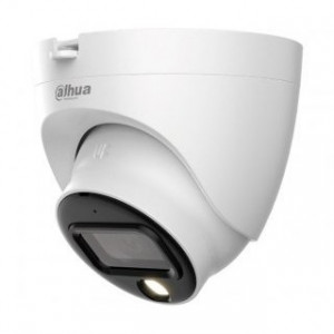 DAHUA DH-HAC-HDW1509TLQP-A-LED-0280B-S2 Уличная турельная HDCVI-видеокамера Full-color Starlight 5Мп, объектив 2.8мм, LED 20м, IP67, корпус: металл, пластик, быстрый монтаж