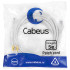 Cabeus PC-UTP-RJ45-Cat.5e-5m-WH Патч-корд U/UTP, категория 5е, 2xRJ45/8p8c, неэкранированный, белый, PVC, 5м Cabeus PC-UTP-RJ45-Cat.5e-5m-WH Патч-корд U/UTP, категория 5е, 2xRJ45/8p8c, неэкранированный, белый, PVC, 5м