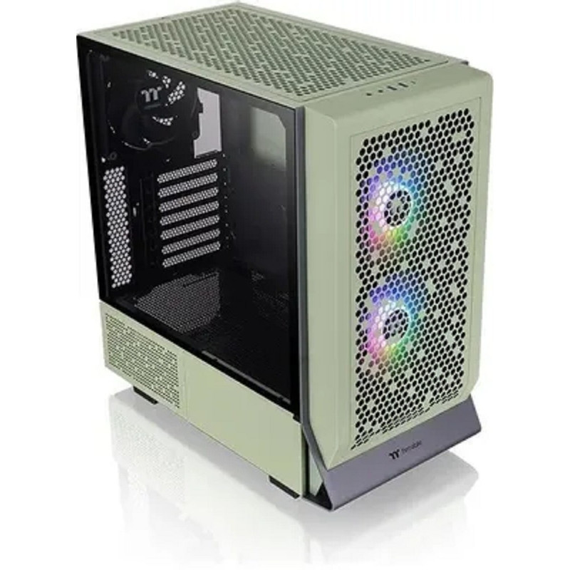 Корпус Thermaltake Ceres 300 TG ARGB Matcha зеленый без БП ATX 7x140mm 5x180mm 2xUSB3.0 audio bott PSU