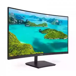 LCD PHILIPS 23.6" 241E1SCA/00(01) черный {VA, изогнутый, 1920x1080, 75Hz, 4 ms, 178°/178°, 250 cd/m, +HDMI, +MM, AMD FreeSync}