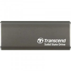 Твердотельный накопитель/ Transcend External SSD ESD265C, 500GB, Type-C, USB 3.2 Gen2, R/W 1050/950MB/s, 81x33x7mm, два кабеля в комплекте (5 лет)