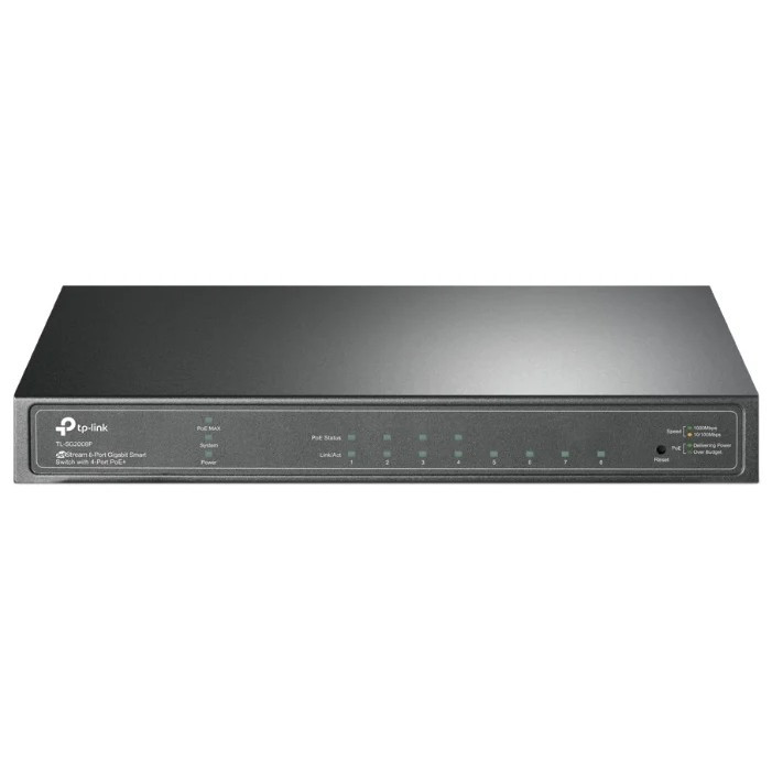 TP-Link TL-SG2008P JetStream 8-портовый гигабитный Smart коммутатор с 4 портами PoE+ SMB