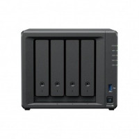 Synology DS423+ Сетевое хранилище NAS, слоты 4x2.5"/3.5" SATA3, 2xM.2-PCI-E, 2x1 Гбит/с, 2xUSB 3.X, Intel Celeron J4125/4x2 ГГц, DDR4 2Gb, 90W