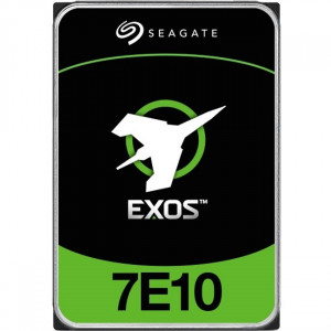Жесткий диск Seagate Exos 7E10 10 ТБ [ST10000NM017B] [SATA III, 6 Гбит/с, 7200 об/мин, кэш память - 256 МБ, RAID Edition]