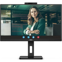 LCD AOC 27" Q27P3QW {IPS 2560x1440 75Hz 4ms 178/178 350cd 1000:1 8bit 2xHDMI1.4 DisplayPort1.2 2xUSB3.0 3xUSB3.2 2x5W WebCam Pivot}