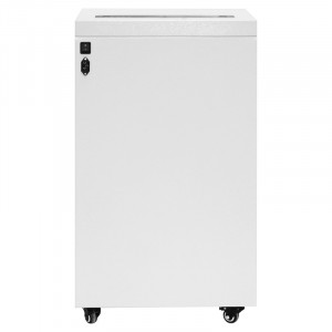 ГЕЛЕОС  Уничтожитель документов УО90-5,  DIN P-5 (5 ур-нь секр.), фрагмент 1,9х15мм,   18-21 лист (70г/м2), CD/пл.карты/скрепки/скобы, 90 литров    