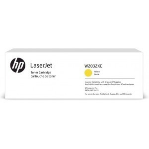 Картридж лазерный HP 415X W2032XC желтый (6000стр.) для HP LJ M454/MFP M479 (техн.упак)