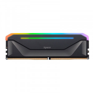 Оперативная память Apacer  DDR5  16GB  6000MHz DIMM NOX RGB Black Gaming Memory CL38 1.35V (Retail) 2048*8  Heat Sink (Retail) 3 years (AH5U16G60C622NBAA-1)