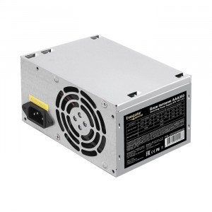 Exegate ES259589RUS-PC Блок питания 350W ExeGate AAA350 (ATX, PC, 8cm fan, 24pin, 4pin, 2xSATA, IDE, кабель 220V в комплекте)