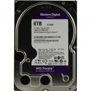 6TB WD Purple (WD63PURU)  {Serial ATA III, 5400- rpm, 256Mb, 3.5"}