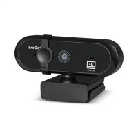 Exegate EX287383RUS Веб-камера ExeGate Stream HD 4000 4K UHD T-Tripod (матрица 1/3" 8 Мп, 3840x3104, 30fps, 6-линзовый объектив (стекло), автофокус, шторка, USB, микрофон с шумоподавлением, поворотное Exegate EX287383RUS Веб-камера ExeGate Stream HD 4000 4K UHD T-Tripod (матрица 1/3" 8 Мп, 3840x3104, 30fps, 6-линзовый объектив (стекло), автофокус, шторка, USB, микрофон с шумоподавлением, поворотное
