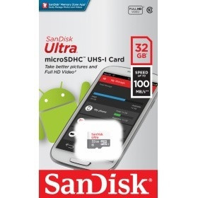 Флеш-накопитель Sandisk Карта памяти 32GB SanDisk Ultra® microSDHC 100MB/s Class 10 UHS-I