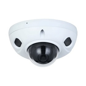 DAHUA DH-IPC-HDBW3441FP-AS-0280B-S2 Уличная мини-купольная IP-видеокамера с ИИ 4Мп, 1/3” CMOS, объектив 2.8мм, видеоаналитика, ИК-подсветка до 30м, IP67, IK10, корпус: металл
