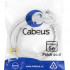 Cabeus PC-UTP-RJ45-Cat.5e-3m-WH Патч-корд U/UTP, категория 5е, 2xRJ45/8p8c, неэкранированный, белый, PVC, 3м