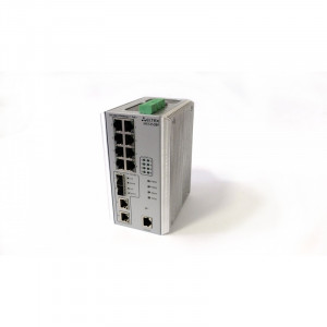 ELTEX MES3508P Ethernet-коммутатор 8х10/100/1000Base-T (PoE/PoE+), 2 х combo 10/100/1000Base-T/1000Base-X, L3, 48 (45 ~ 57)
