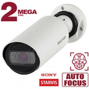 BEWARD SV2018RZ Уличная IP-Камера 2 Мп, 1/2.8'' КМОП Sony Starvis,2xWDR до 140 дБ, 3 потока, H.265/H.264/MJPEG, 1920?1080, 60к/c, моторизованный объектив, 2.7-13.5 мм
