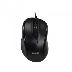 Мышь Filum FL-M30-BK оптическая USB 4 кл., DPI: 800/1200/1600/2400, черная, Windows XP/Vista/7/8/10, MacOS