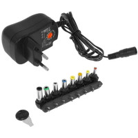 Gembird Блок питания универсальный 3В-12В, 12Вт, 8 штекеров (NPA-AC4)