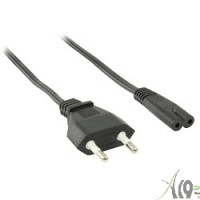Telecom Кабель (TP228-IEC320-C7--CEE7/16-1.8-B) для аудио-видео техники IEC-320-C7--розетка 220V, 2-pin, 1.8м , черный [6926123461372]