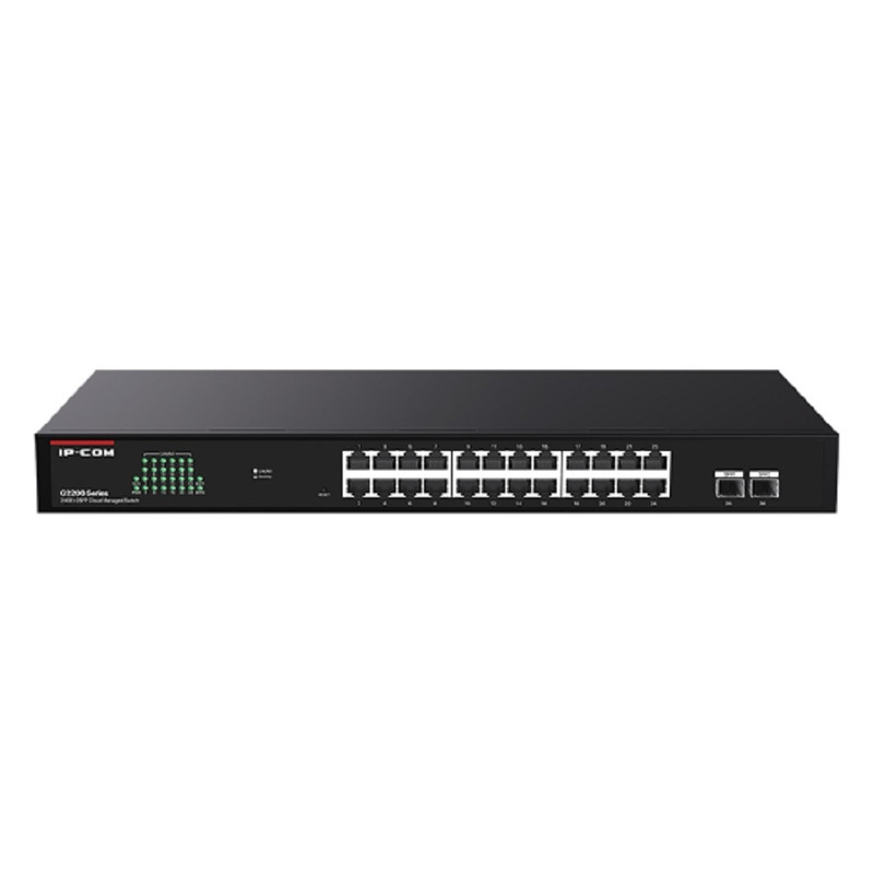 IP-COM G2226F Коммутатор управляемый, 24x1 Гбит/с, SFP 2x1 Гбит/с