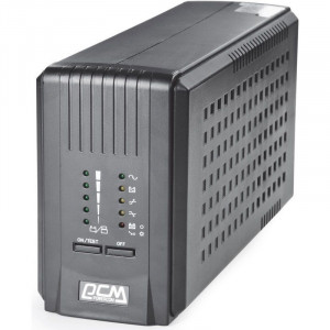 UPS PowerCom SPT-500-II  {Line-Interactive, 500 ВА / 400 Вт, Tower, IEC, USB, USB}