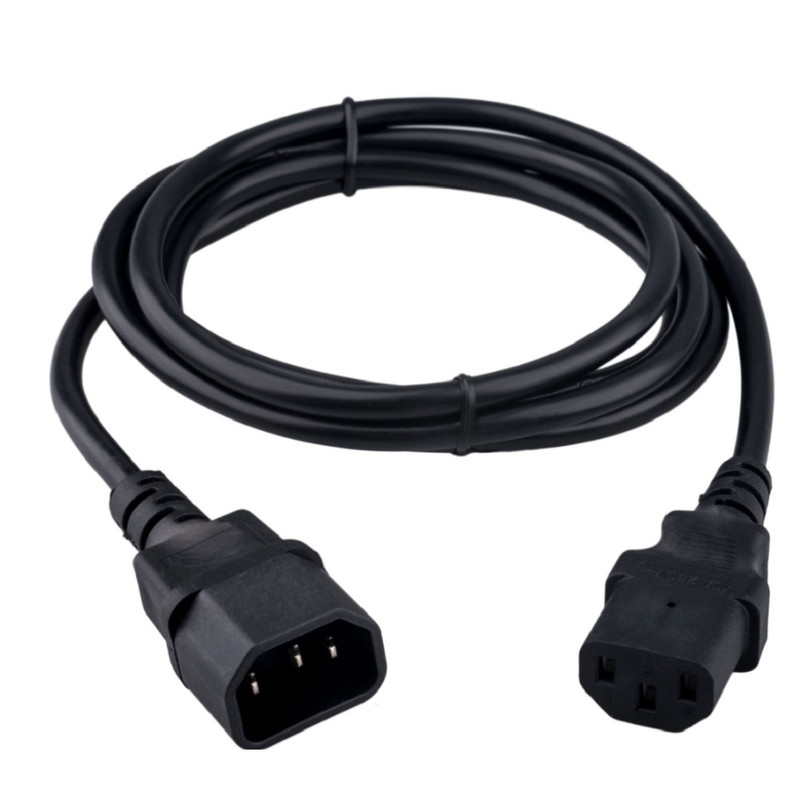 Гарнизон Кабель питания C13-C14, 3x0.75мм2, 10А, CCA, с заземлением, 1.8м, черный, пакет (GPC-189-0.75-1.8M) Гарнизон Кабель питания C13-C14, 3x0.75мм2, 10А, CCA, с заземлением, 1.8м, черный, пакет (GPC-189-0.75-1.8M)