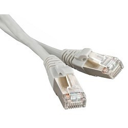 Hyperline PC-LPM-STP-RJ45-RJ45-C6-1M-LSZH-GY Патч-корд F/UTP, экранированный, Cat.6, LSZH, 1 м, серый