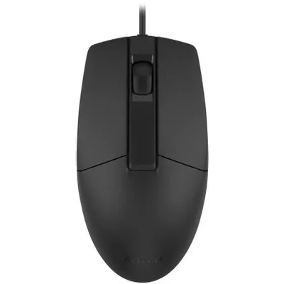 Мышь проводная A4Tech OP-335S black (USB, оптическая, 1200dpi, 3but, silent) (OP-335S)