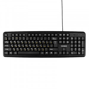 Гарнизон Клавиатура GK-100L, USB, черный, кабель 1.8м