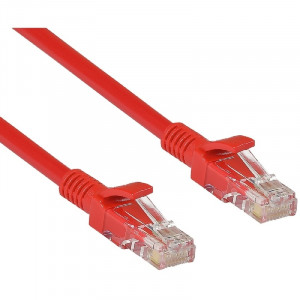 Exegate EX258384RUS Патч-корд UTP кат. 5e,  0.5м Exegate красный