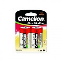 Camelion..LR20 Plus Alkaline BL-2 (LR20-BP2, батарейка,1.5В)